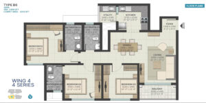 SOBHA Manhattan Towers - Town Park Floor Plans (4)