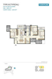 SOBHA Town Park Latest Floor Plans3